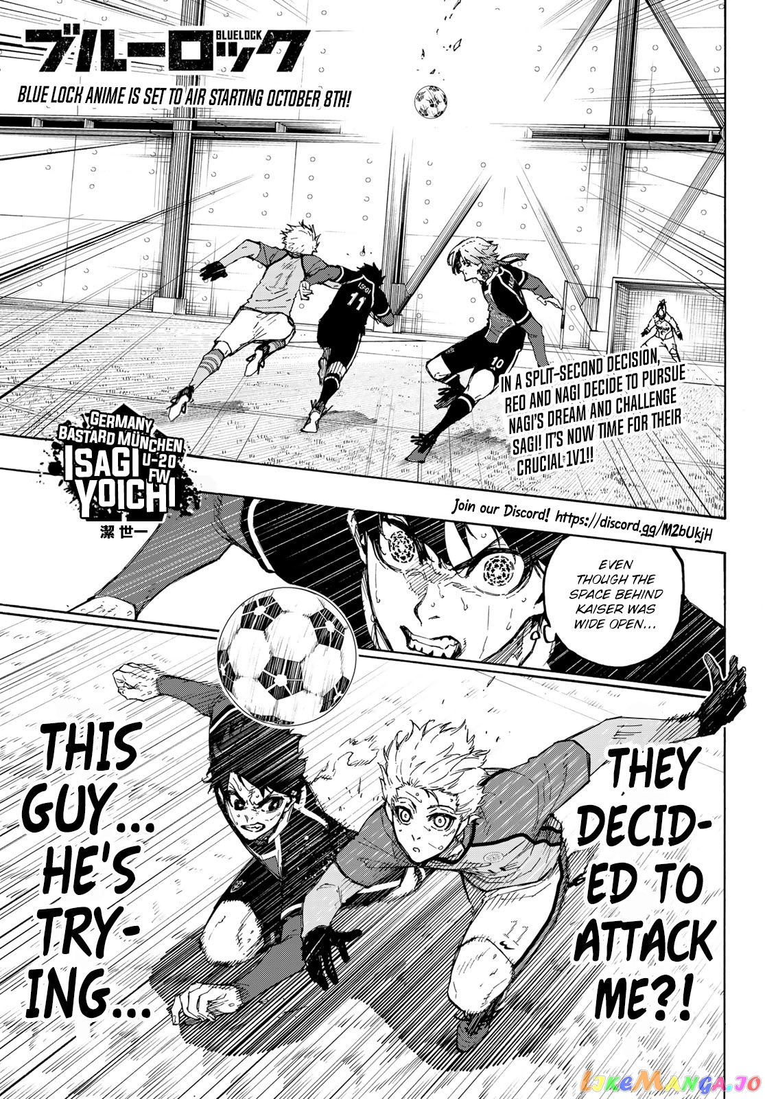 Blue Lock Chapter 190 image 03